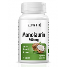 Zenyth uztura bagātinātājs Monolaurīns (monolaurin) 500mg, 30 kaps.